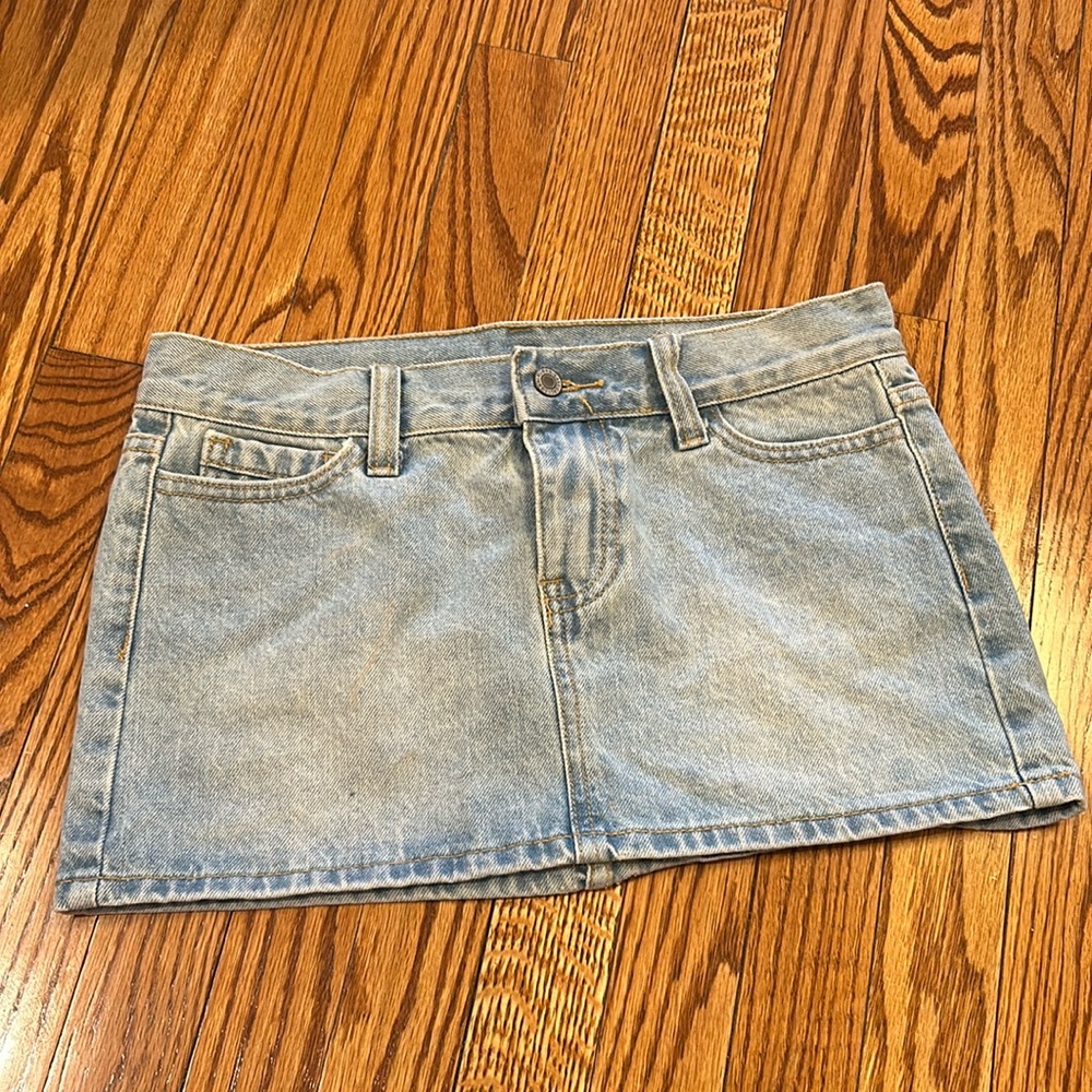 Denim mini